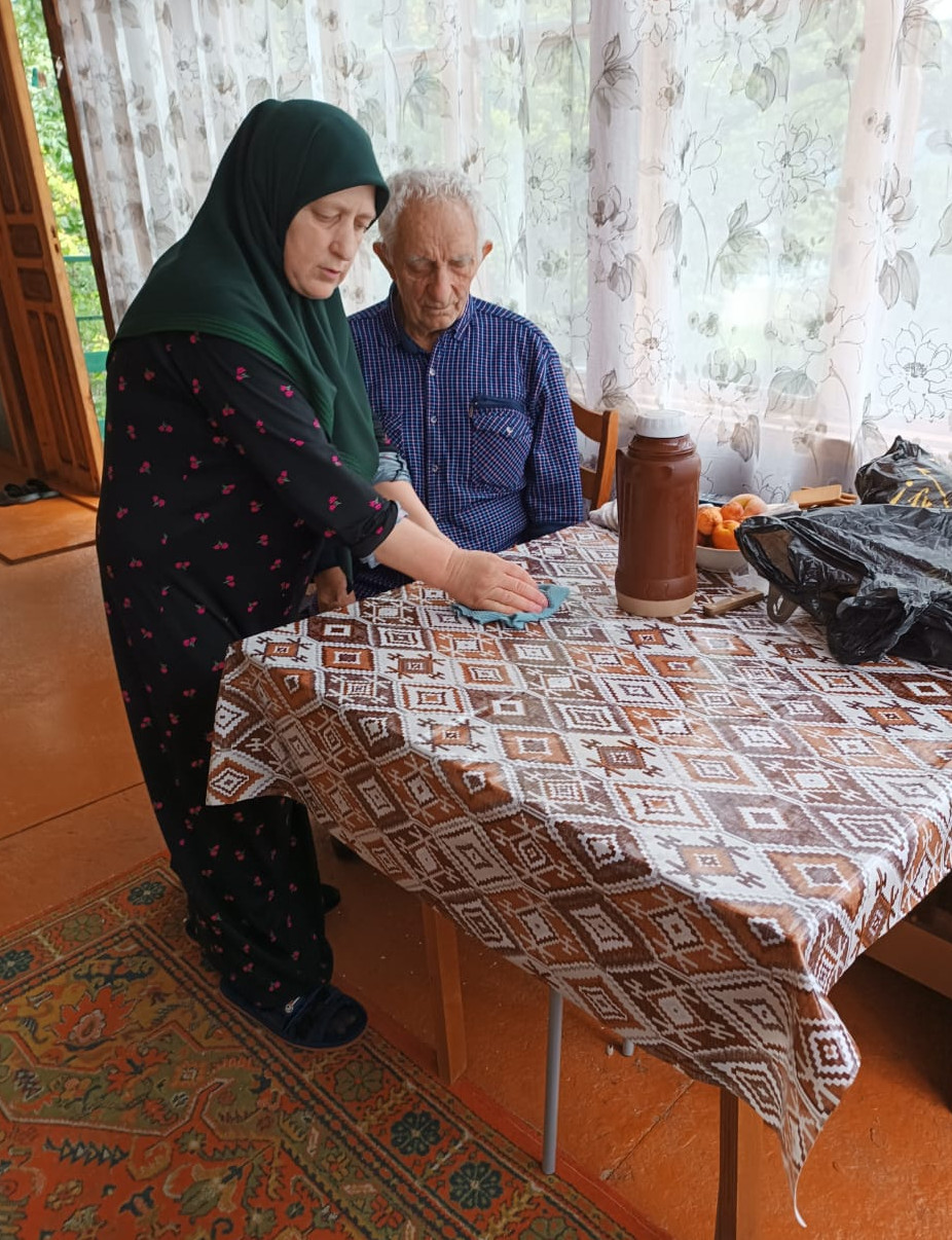 Работа социального работника.